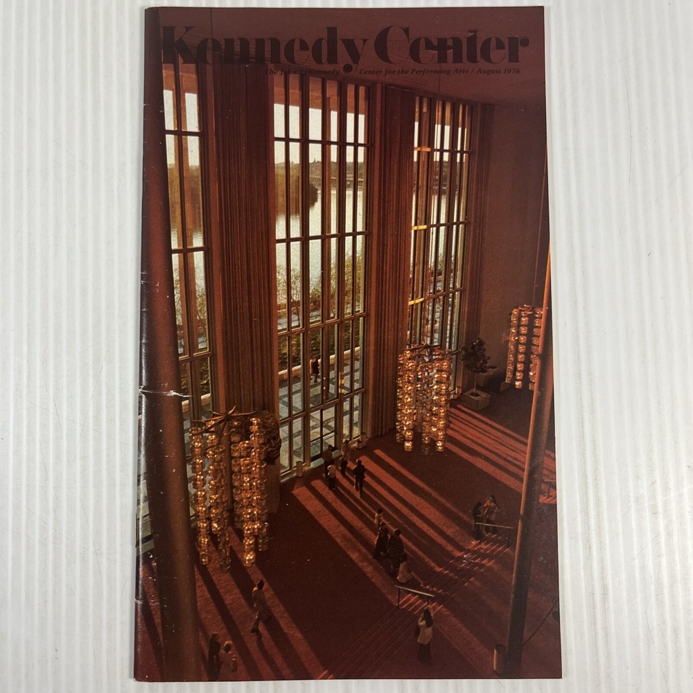 Kennedy Center 1976 Playbill Stagebill Texas Trilogy Washington DC